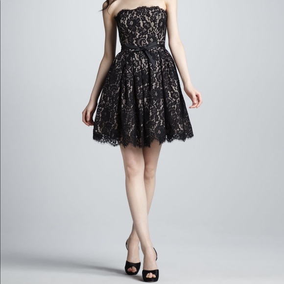 Black lace Neiman Marcus Target Robert R. dress - Picture 2 of 6